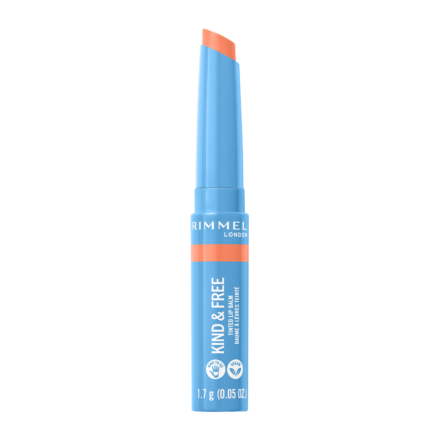 Оттеночный бальзам для губ Kind & Free Tinted Lip Balm Rimmel London (003) Tropical Spark, 1.7 г